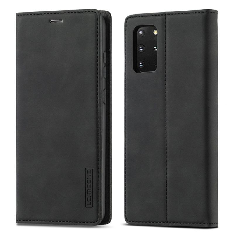 Flip Cover Samsung Galaxy S20 Plus / S20 Plus 5g Lc.imeeke Effet Cuir