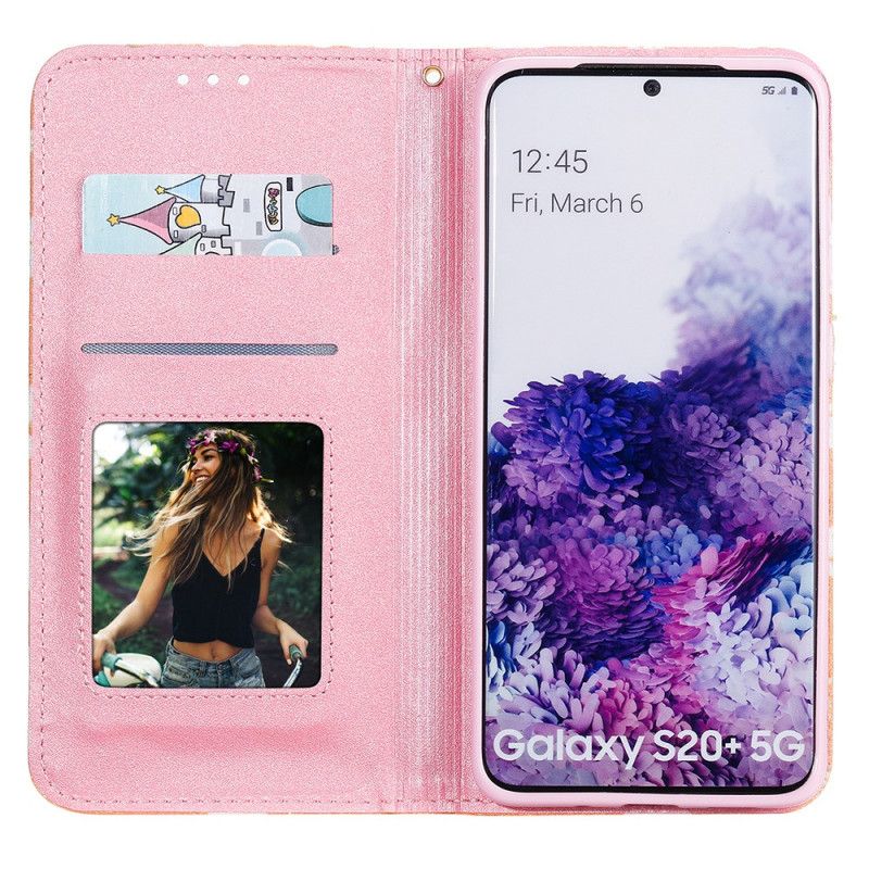 Flip Cover Samsung Galaxy S20 Plus / S20 Plus 5g Marguerites