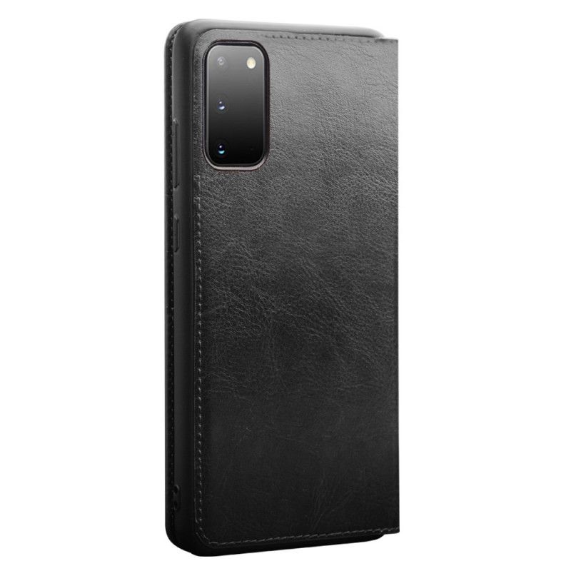 Flip Cover Samsung Galaxy S20 Plus / S20 Plus 5g Qialino Cuir Véritable