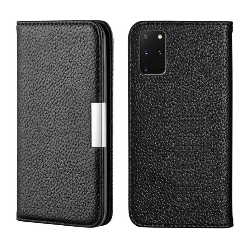 Flip Cover Samsung Galaxy S20 Plus / S20 Plus 5g Simili Cuir Litchi Ultra Chic