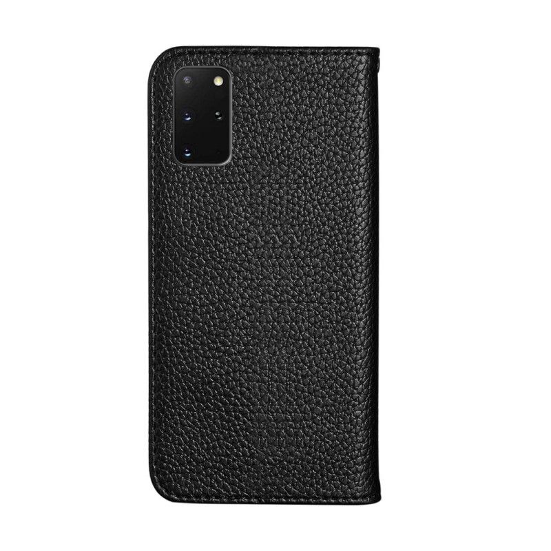 Flip Cover Samsung Galaxy S20 Plus / S20 Plus 5g Simili Cuir Litchi Ultra Chic