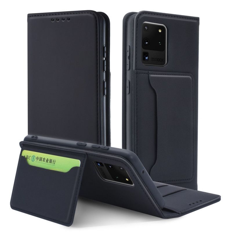 Flip Cover Samsung Galaxy S20 Ultra Porte-carte Support