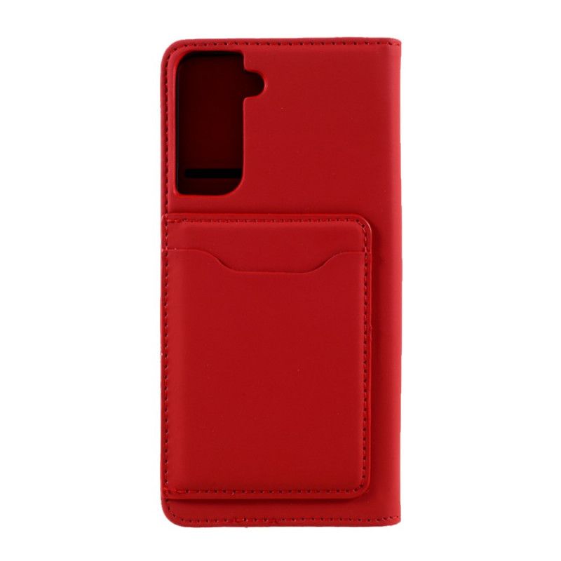 Flip Cover Samsung Galaxy S21 5g Porte-carte Support