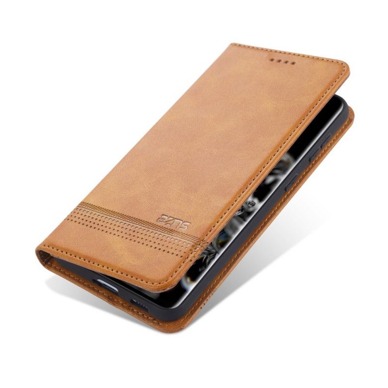 Flip Cover Samsung Galaxy S21 5g Style Cuir Azns