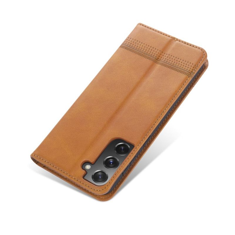 Flip Cover Samsung Galaxy S21 5g Style Cuir Azns