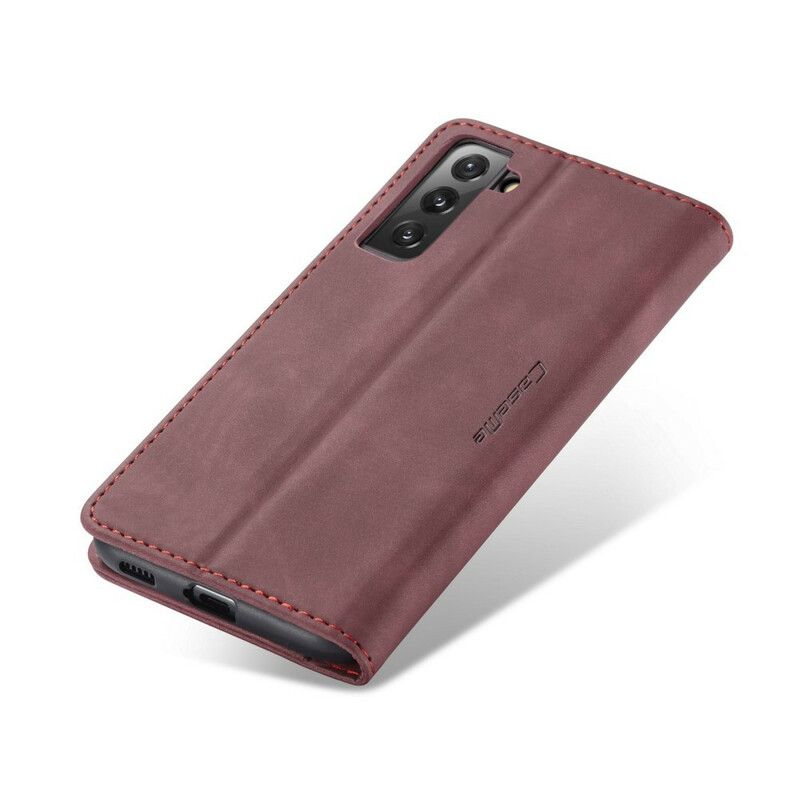 Flip Cover Samsung Galaxy S21 FE Caseme Simili Cuir