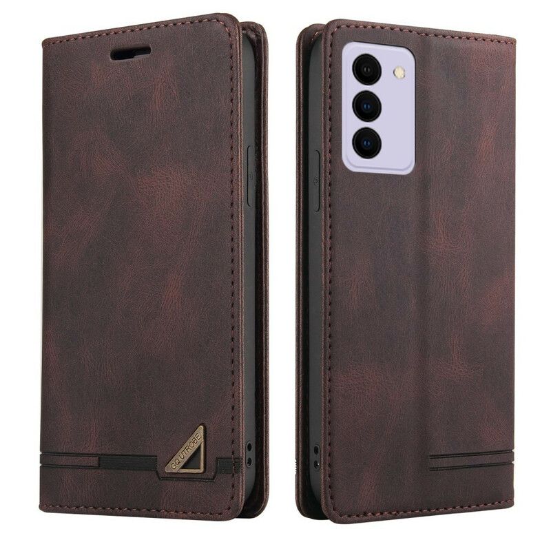 Flip Cover Samsung Galaxy S21 FE Simili Cuir Gq.utrobe