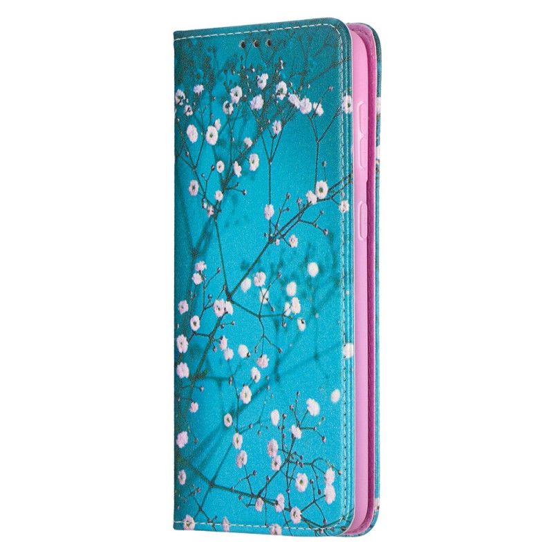 Flip Cover Samsung Galaxy S21 Plus 5g Branches Fleuries