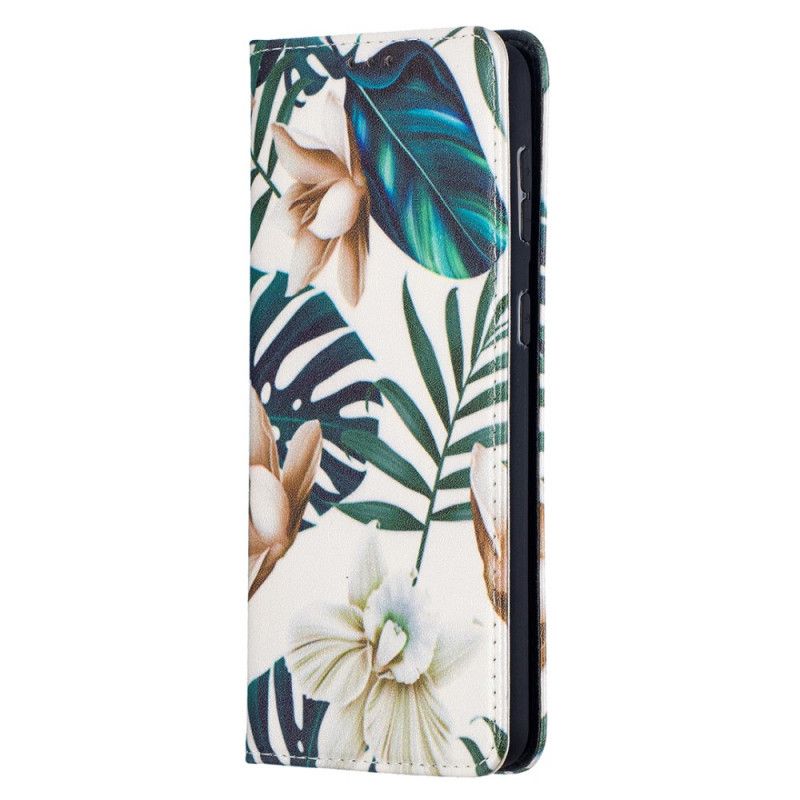 Flip Cover Samsung Galaxy S21 Plus 5g Feuilles