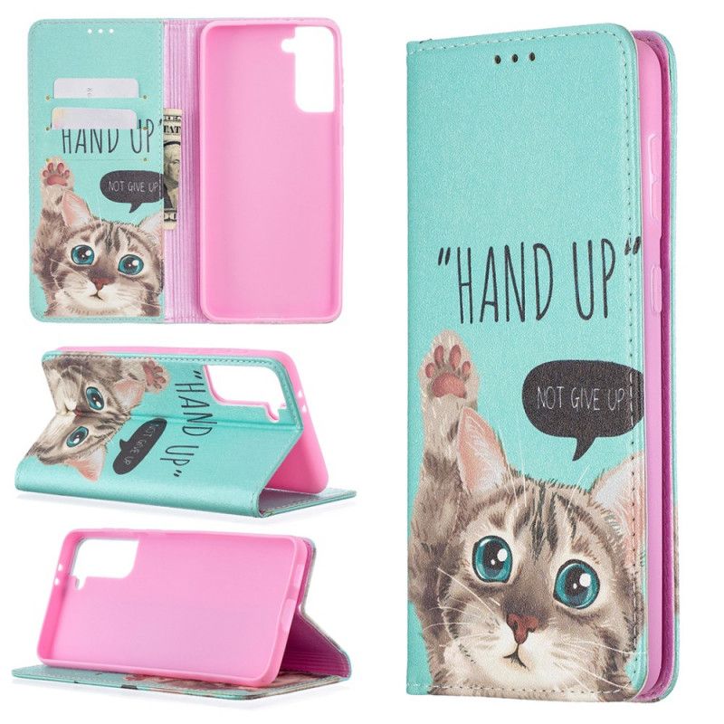Flip Cover Samsung Galaxy S21 Plus 5g Hand Up