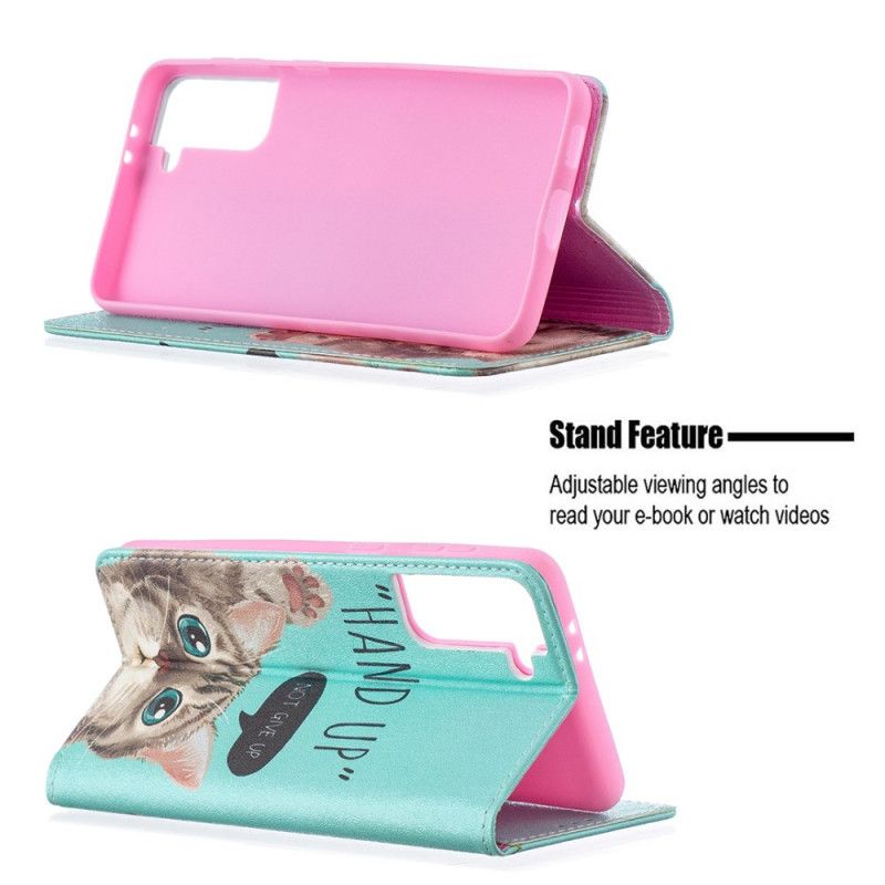 Flip Cover Samsung Galaxy S21 Plus 5g Hand Up