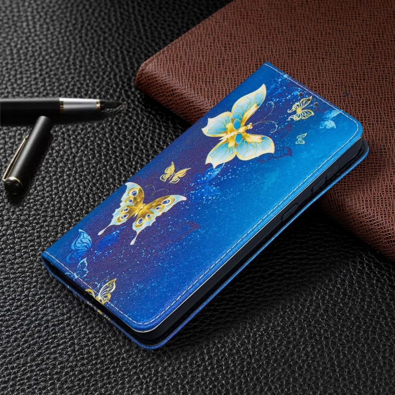 Flip Cover Samsung Galaxy S21 Plus 5g Papillons Colorés