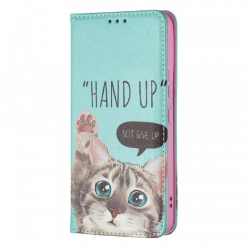 Flip Cover Samsung Galaxy S22 5G Hand Up