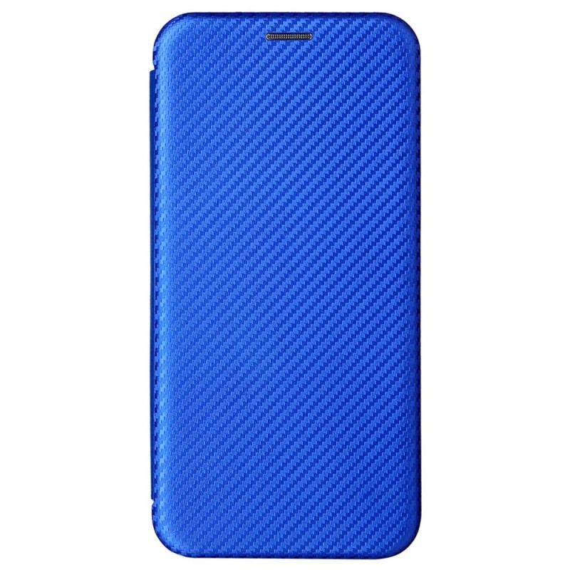 Flip Cover Samsung Galaxy S22 Plus 5G Fibre Carbone