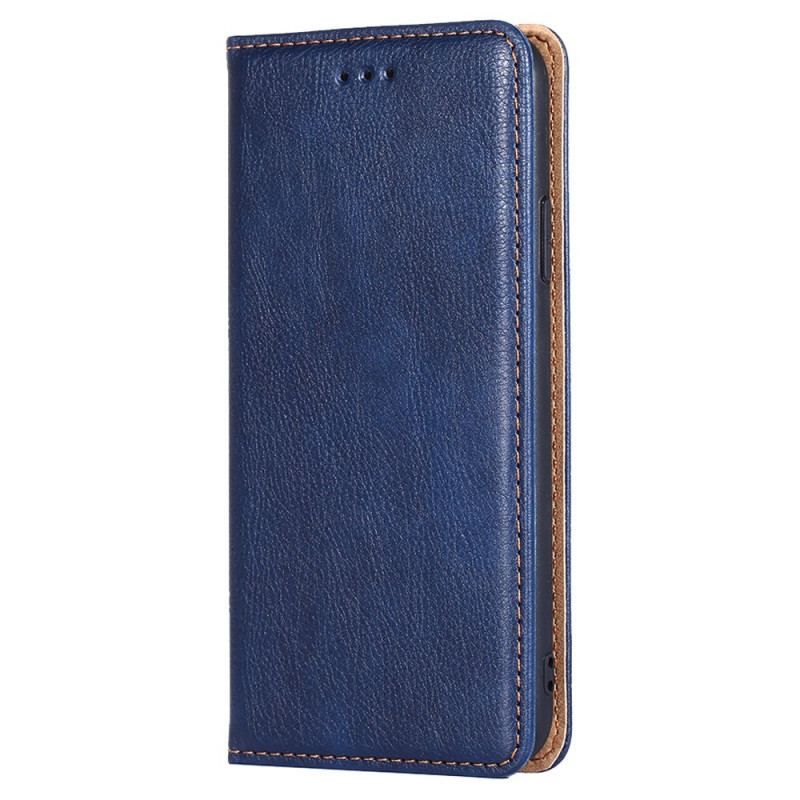 Flip Cover Samsung Galaxy S22 Ultra 5G Simili Cuir Coutures