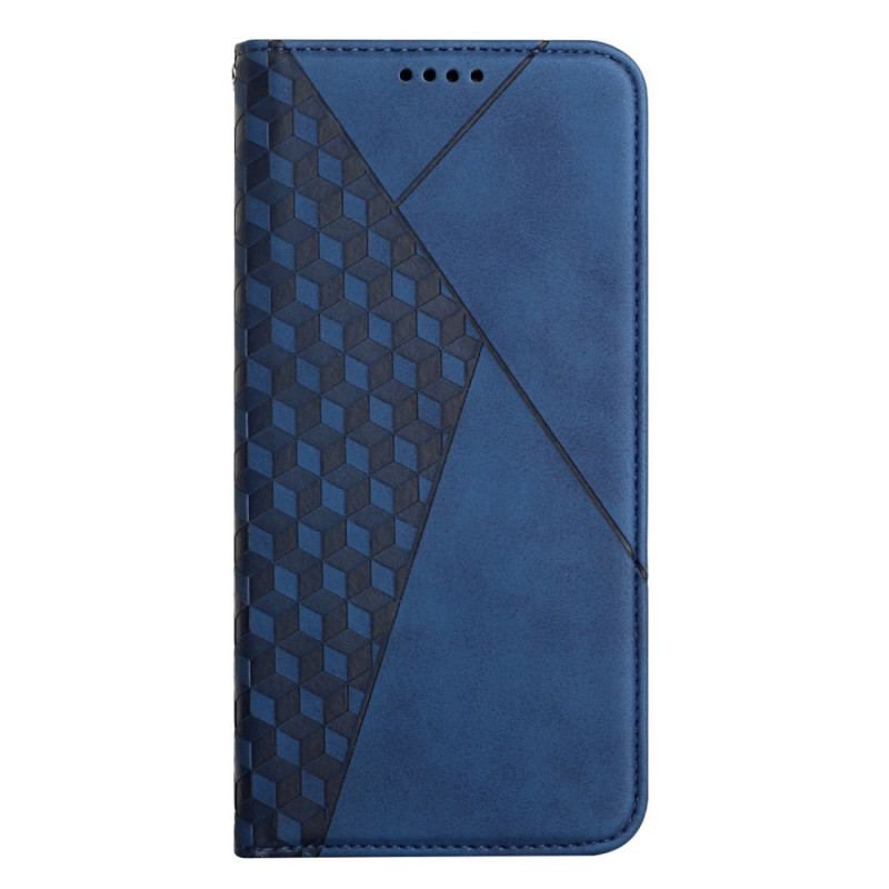 Flip Cover Samsung Galaxy S23 5G Style Cuir Motif 3D