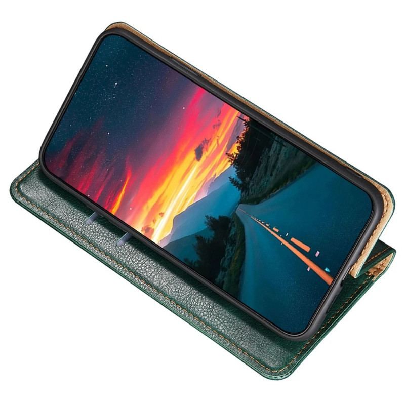 Flip Cover Samsung Galaxy S23 Plus 5G Simili Cuir Coutures