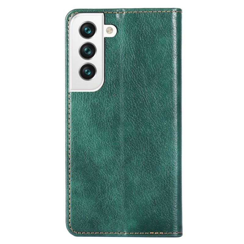 Flip Cover Samsung Galaxy S23 Plus 5G Simili Cuir Coutures