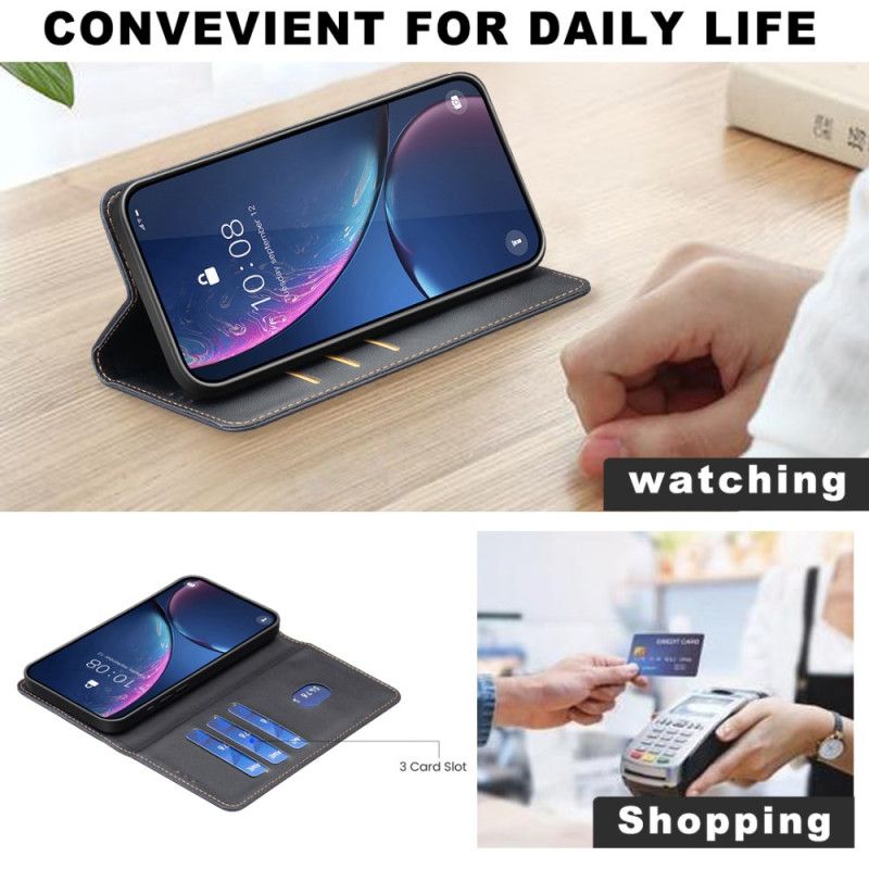 Flip Cover Samsung Galaxy S25 Edge Classsique BINFEN COLOR