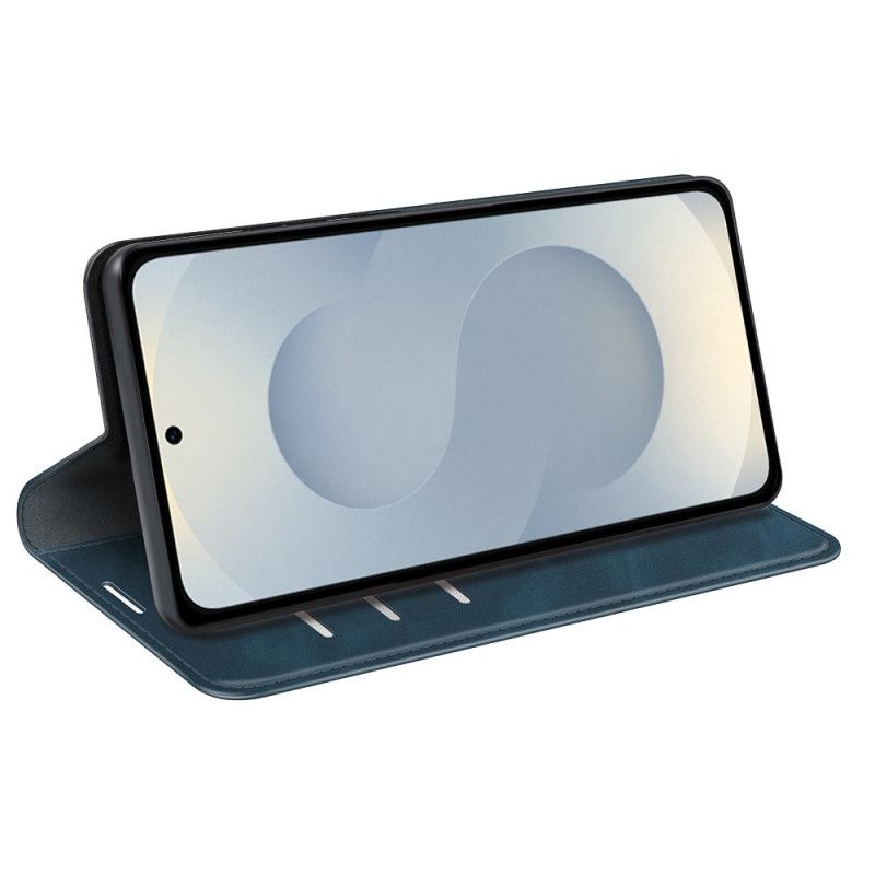 Flip Cover Samsung Galaxy S25 Edge Style Cuir