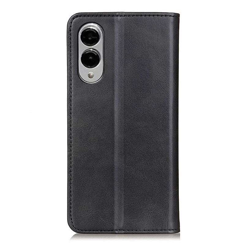 Flip Cover Samsung Galaxy S25 Edge Texture Cuir