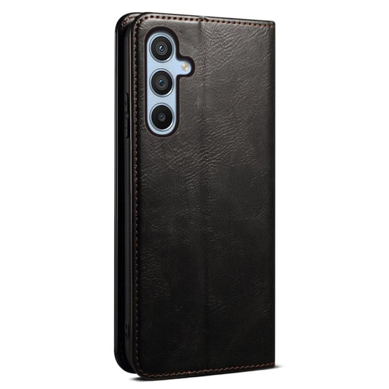 Flip Cover Samsung Galaxy S25 FE Simili Cuir Ciré