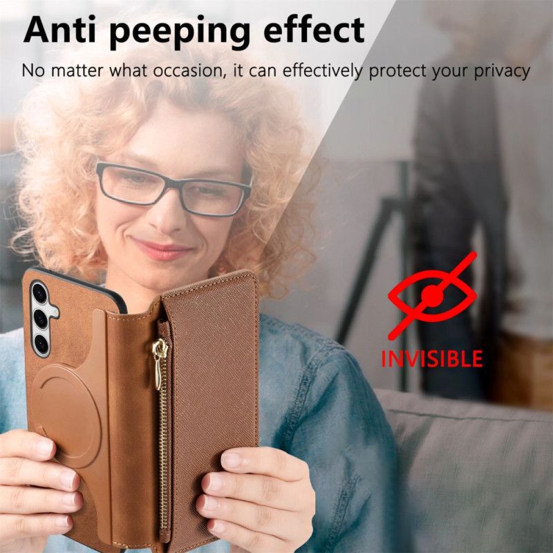 Flip Cover Samsung Galaxy S25 Plus 5G Compatible MagSafe