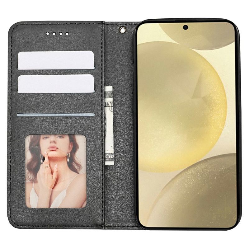 Flip Cover Samsung Galaxy S26 Motif Quadrillé