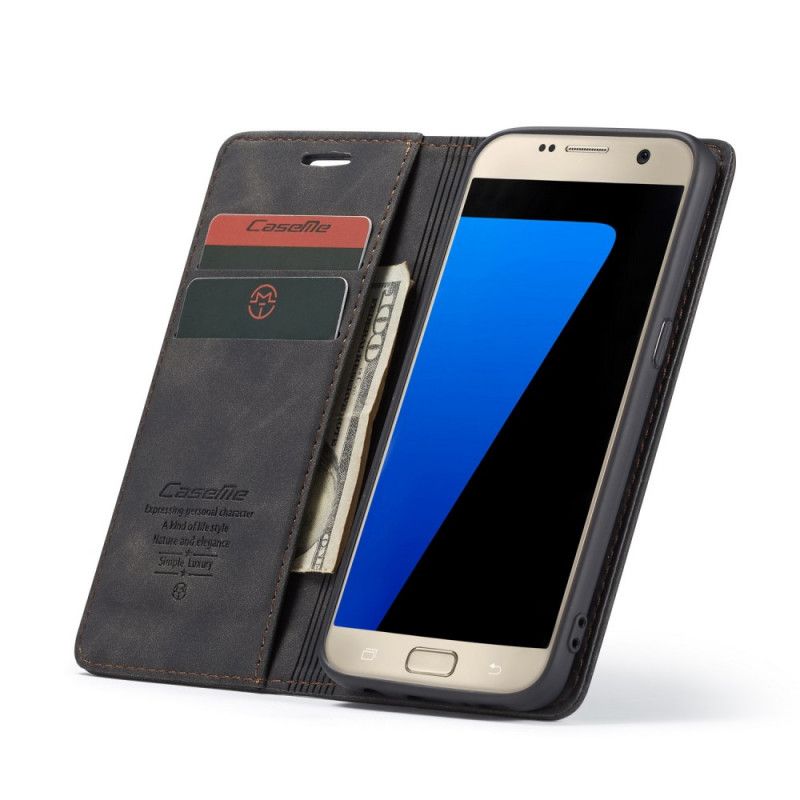 Flip Cover Samsung Galaxy S7 Caseme Simili Cuir