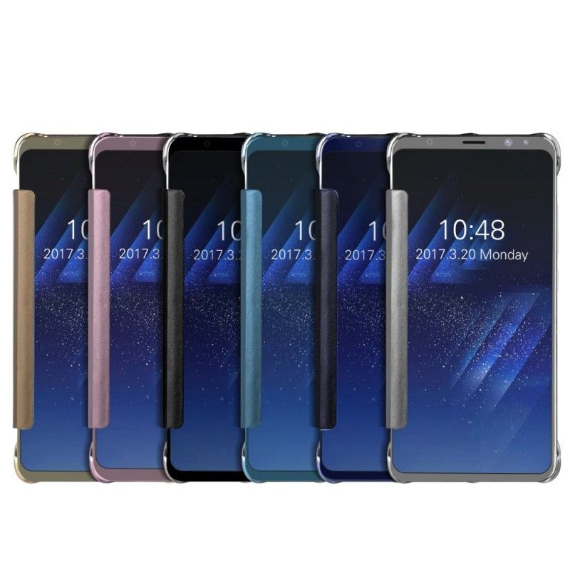 Flip Cover Samsung Galaxy S8 Plus Miroir