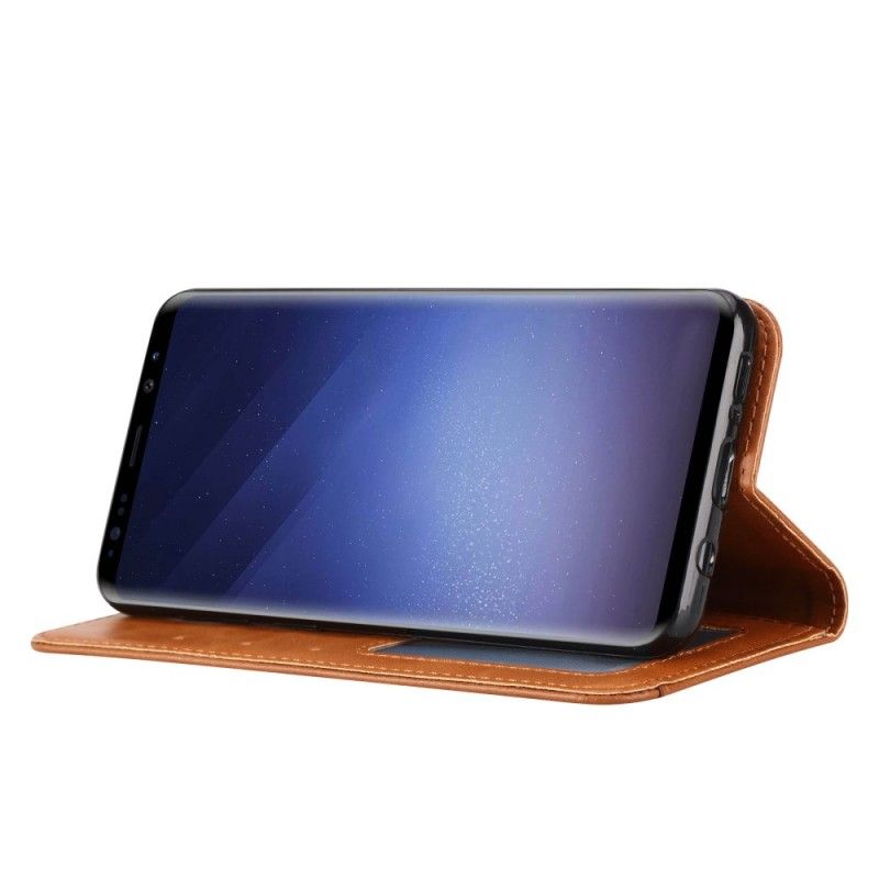 Flip Cover Samsung Galaxy S9 Plus Simili Cuir Porte-cartes