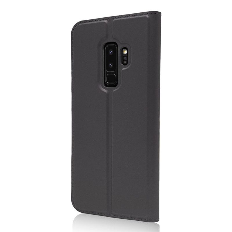 Flip Cover Samsung Galaxy S9 Plus Style Cuir Fermoir Intégré