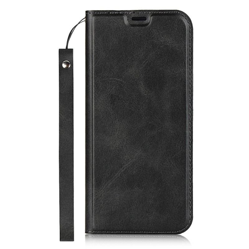 Flip Cover Samsung Galaxy S9 Simili Cuir Class À Lanière