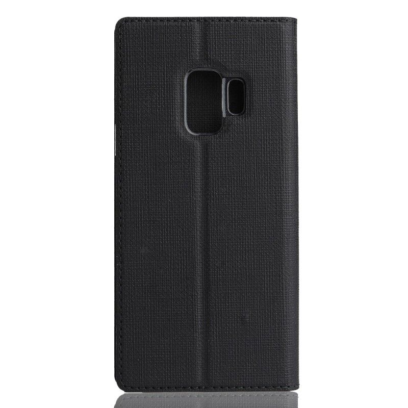 Flip Cover Samsung Galaxy S9 Texturée