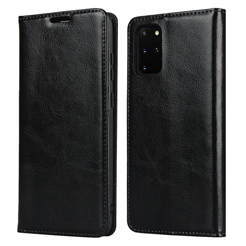 Flip Cover Ssamsung Galaxy S20 Plus / S20 Plus 5g Cuir Véritable