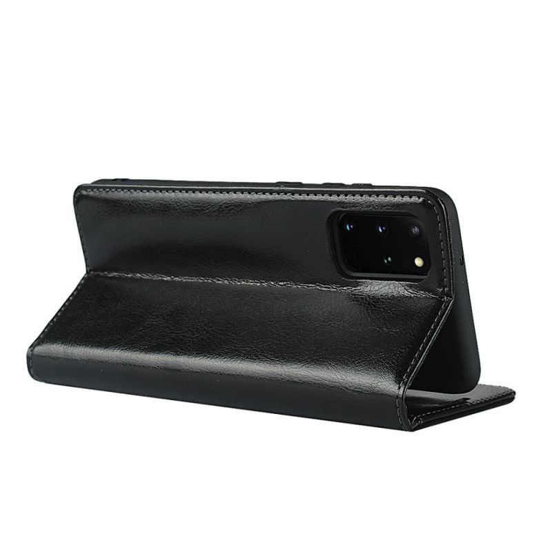 Flip Cover Ssamsung Galaxy S20 Plus / S20 Plus 5g Cuir Véritable