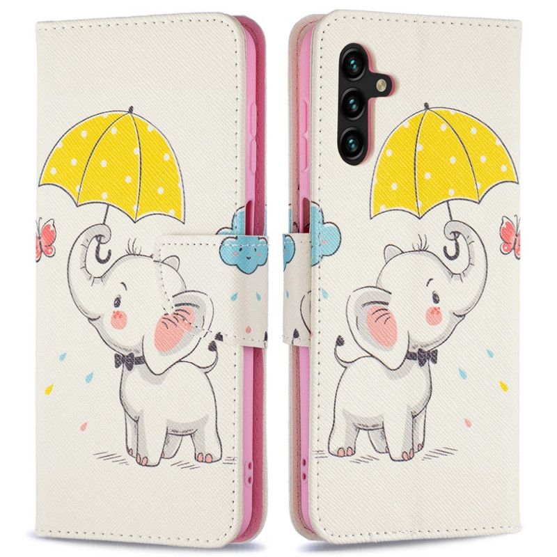 Housse Pour Samsung Galaxy A13 5G Bébé Éléphant