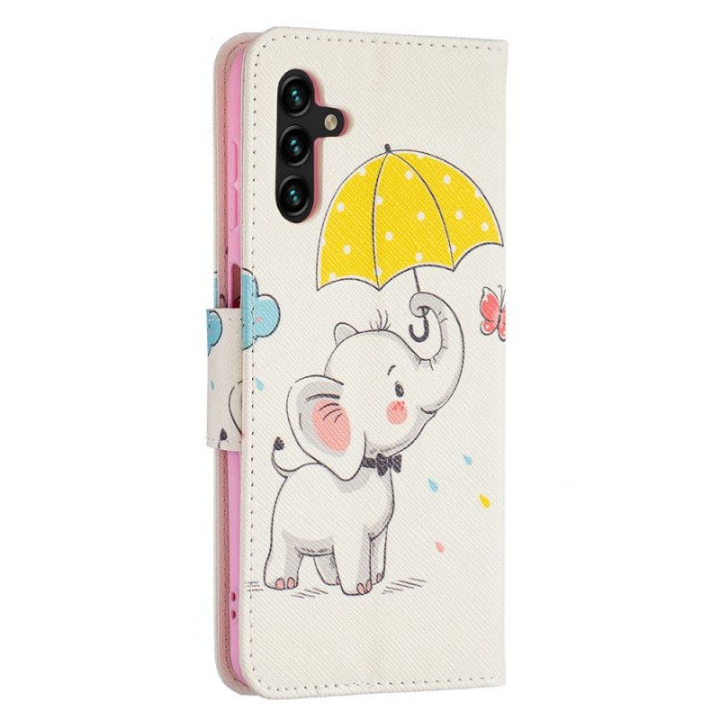 Housse Pour Samsung Galaxy A13 5G Bébé Éléphant