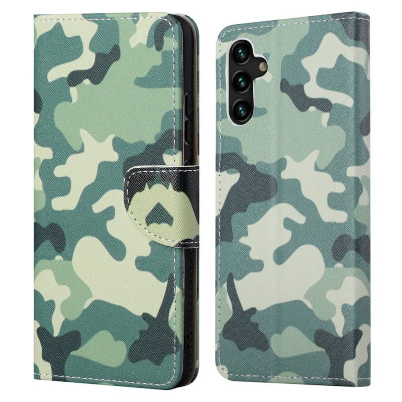 Housse Pour Samsung Galaxy A13 5G Camouflage Militaire