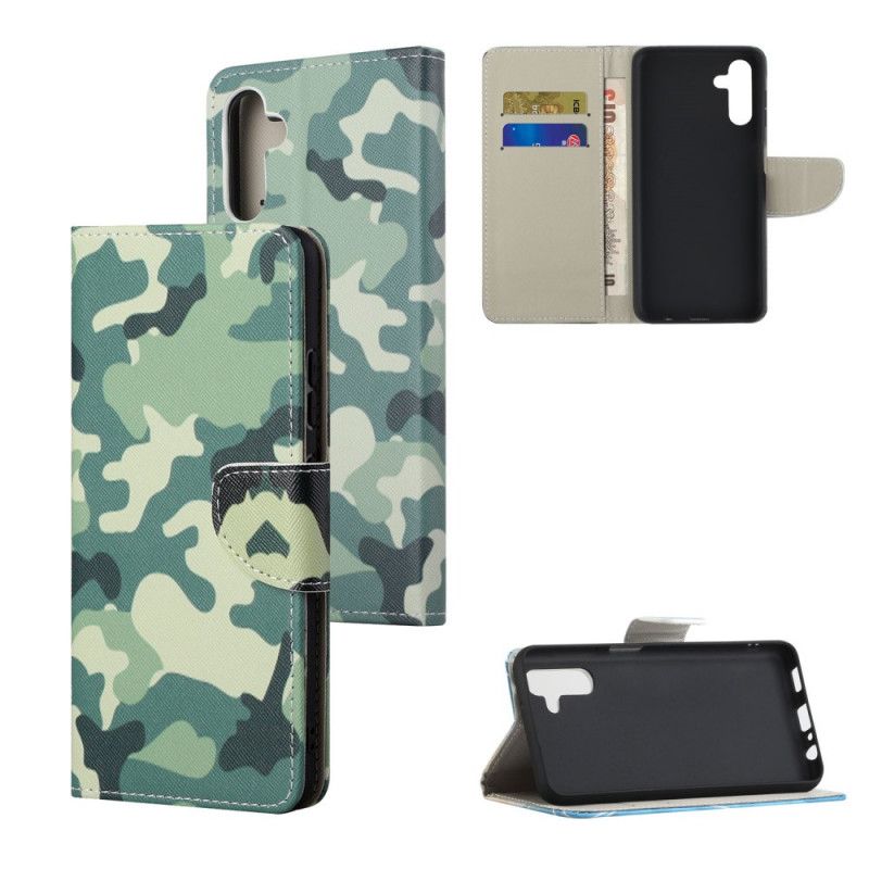 Housse Pour Samsung Galaxy A13 5G Camouflage Militaire