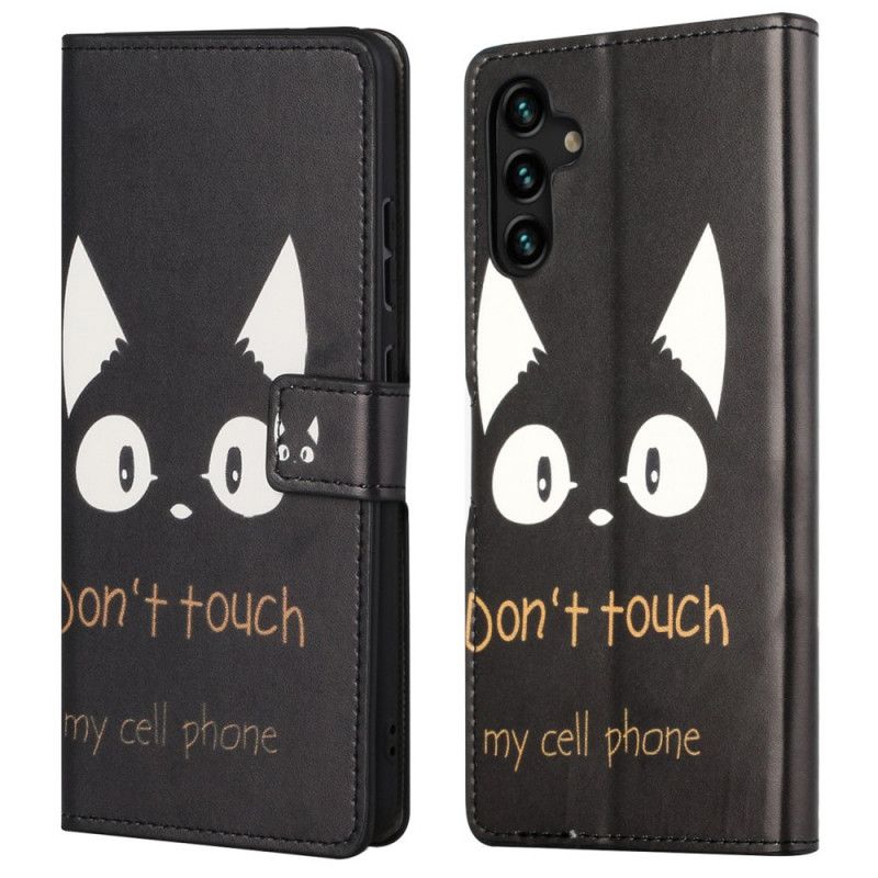 Housse Pour Samsung Galaxy A13 5G Don't Touch My Cell Phone