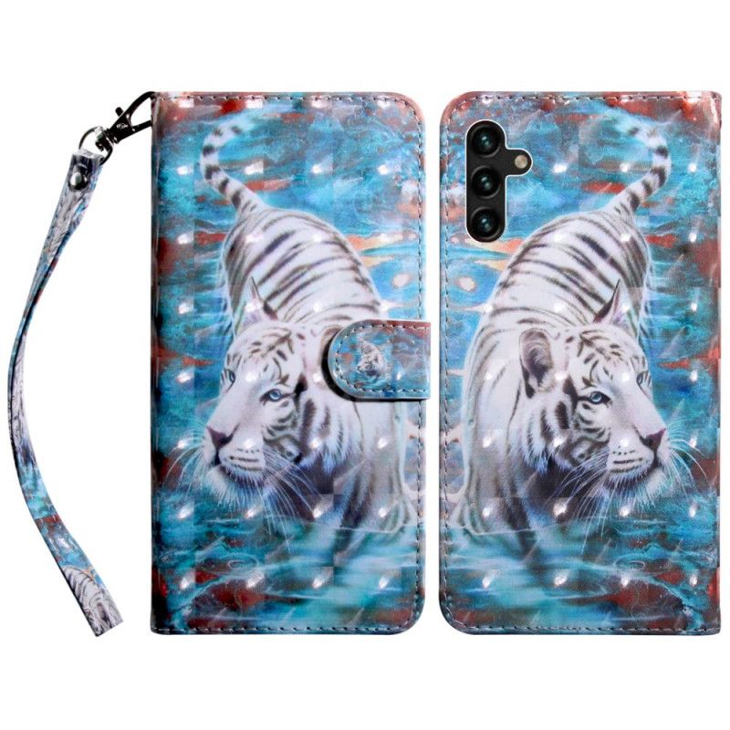 Housse Pour Samsung Galaxy A13 5G Tigre Dans L'eau