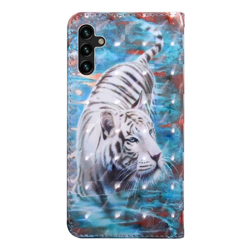 Housse Pour Samsung Galaxy A13 5G Tigre Dans L'eau