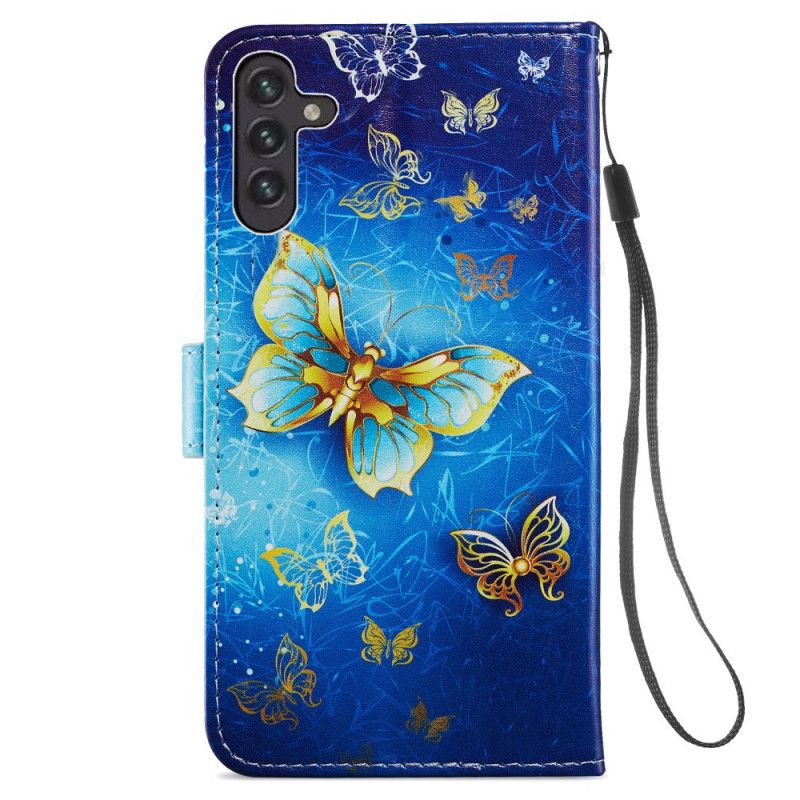 Housse Pour Samsung Galaxy A13 5G Vol De Papillons