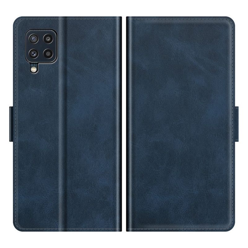 Housse Pour Samsung Galaxy M32 Effet Cuir Design