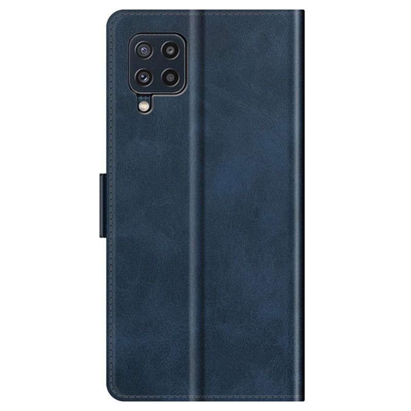 Housse Pour Samsung Galaxy M32 Effet Cuir Design