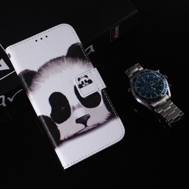 Housse Pour Samsung Galaxy M32 Face De Panda