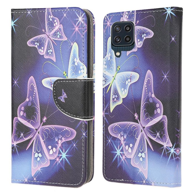 Housse Pour Samsung Galaxy M32 Papillons Souverains