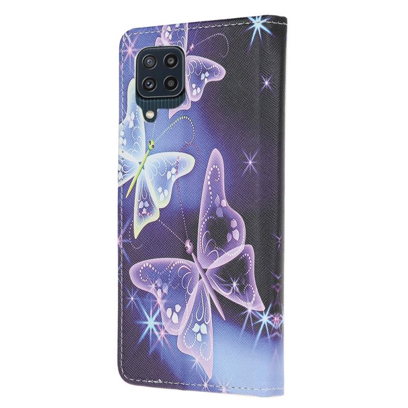 Housse Pour Samsung Galaxy M32 Papillons Souverains