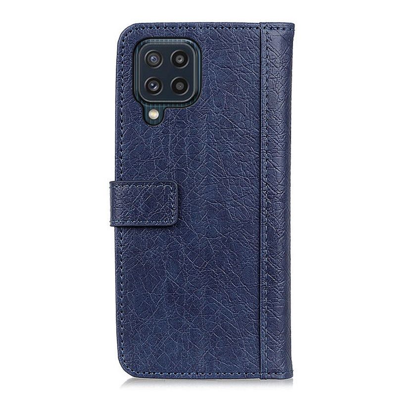 Housse Pour Samsung Galaxy M32 Simili Cuir Style Rhinocéros